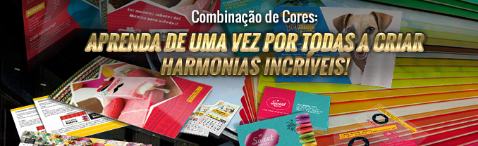 Combinação de cores: aprenda de uma vez por todas a criar harmonias  incríveis! - Blog Gráfica Paulista